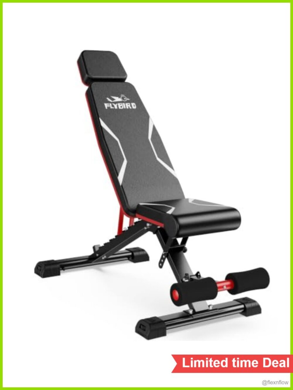 Adjustable Weight Bench 750 Lbs Full Body Home Gym Exercise Equipment